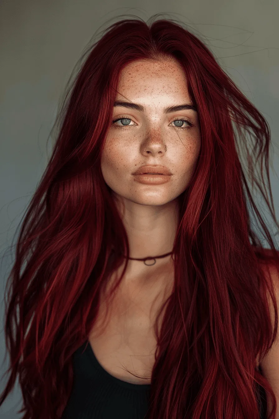 Burgundy Waves Unleashed