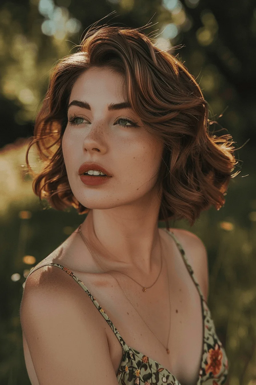 Carefree Chestnut Waves
