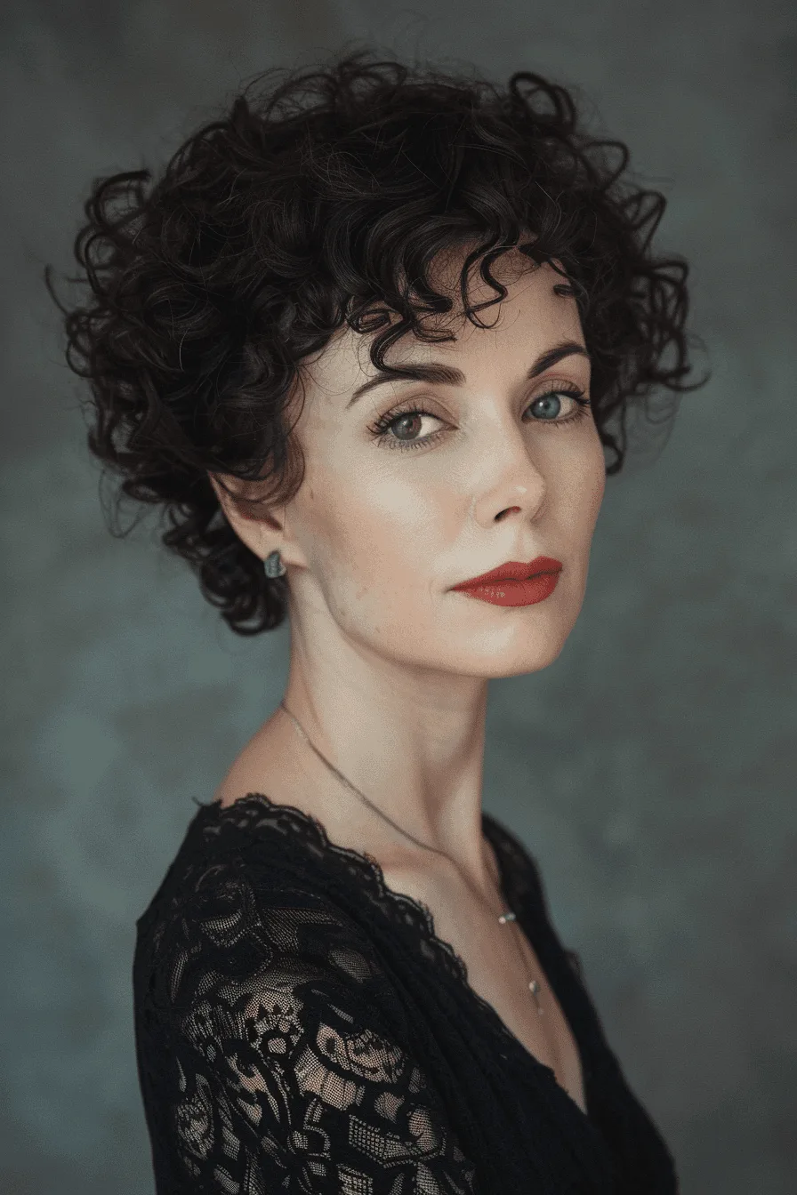 Curly Chic Bob Bliss