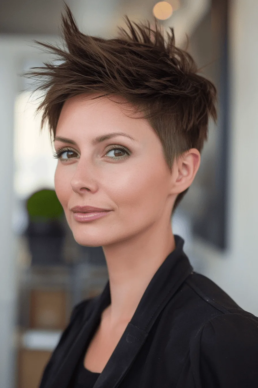 Edgy Contemporary Pixie Style