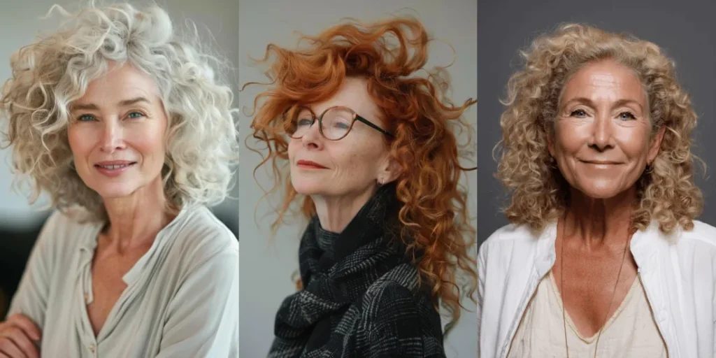 30 Cute Curly Hairstyles For Woman Over 60