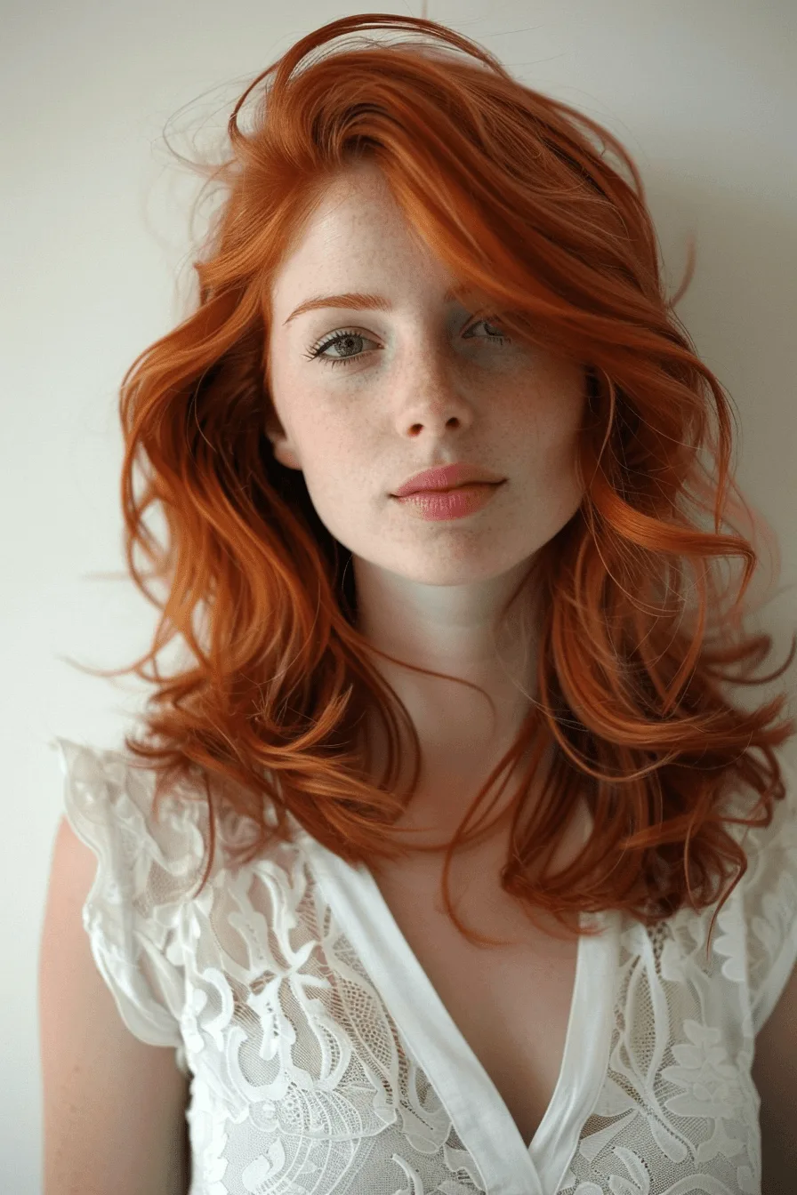 Fiery Waves of Elegance