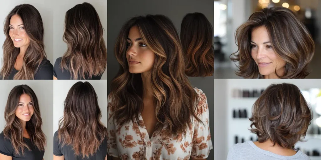 26 Low Maintenance Brunette Balayage Ideas
