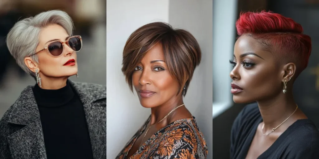 40 Chic Short Hairstyles for Older Women