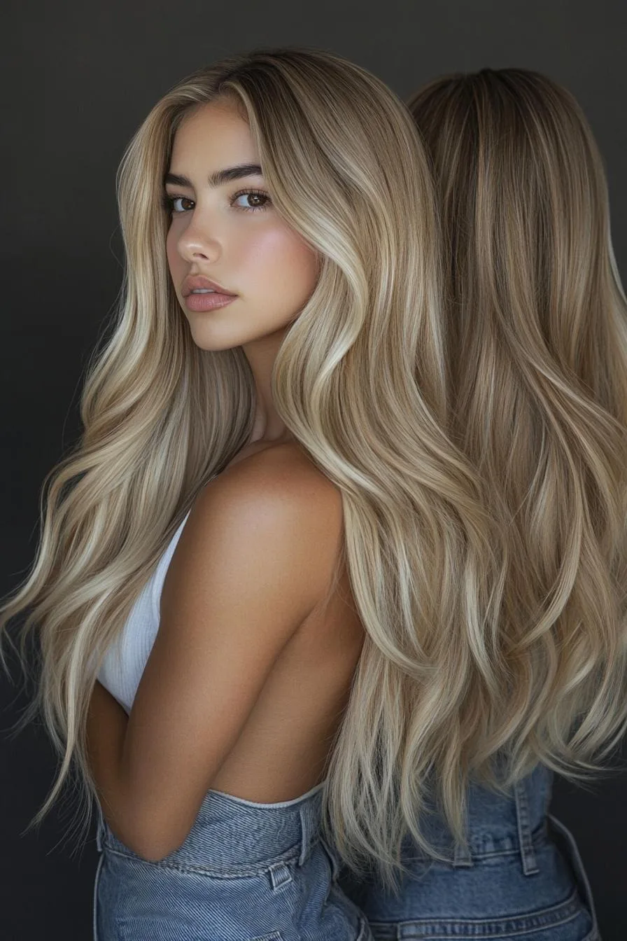 Radiant Waves of Gold