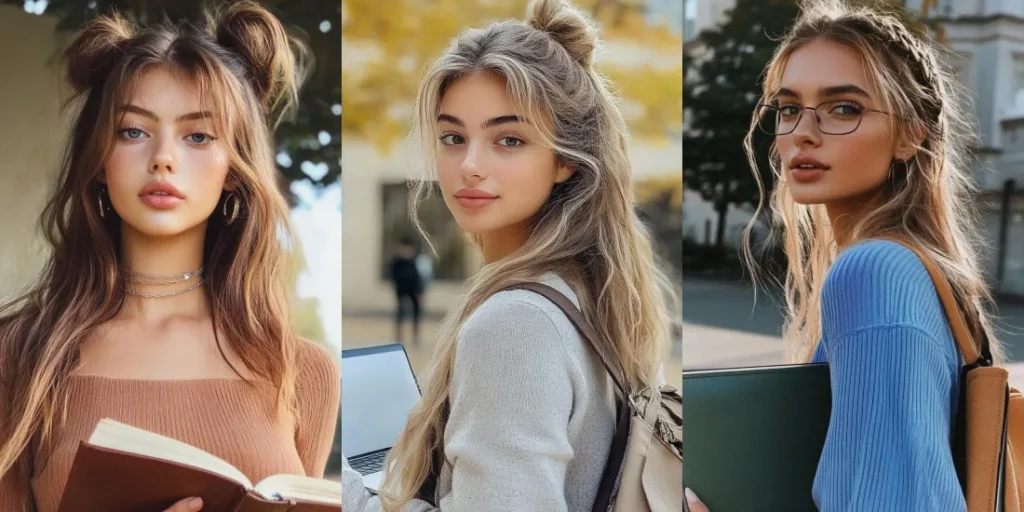 25 Quick and Easy Back to School Hairstyles for Girls