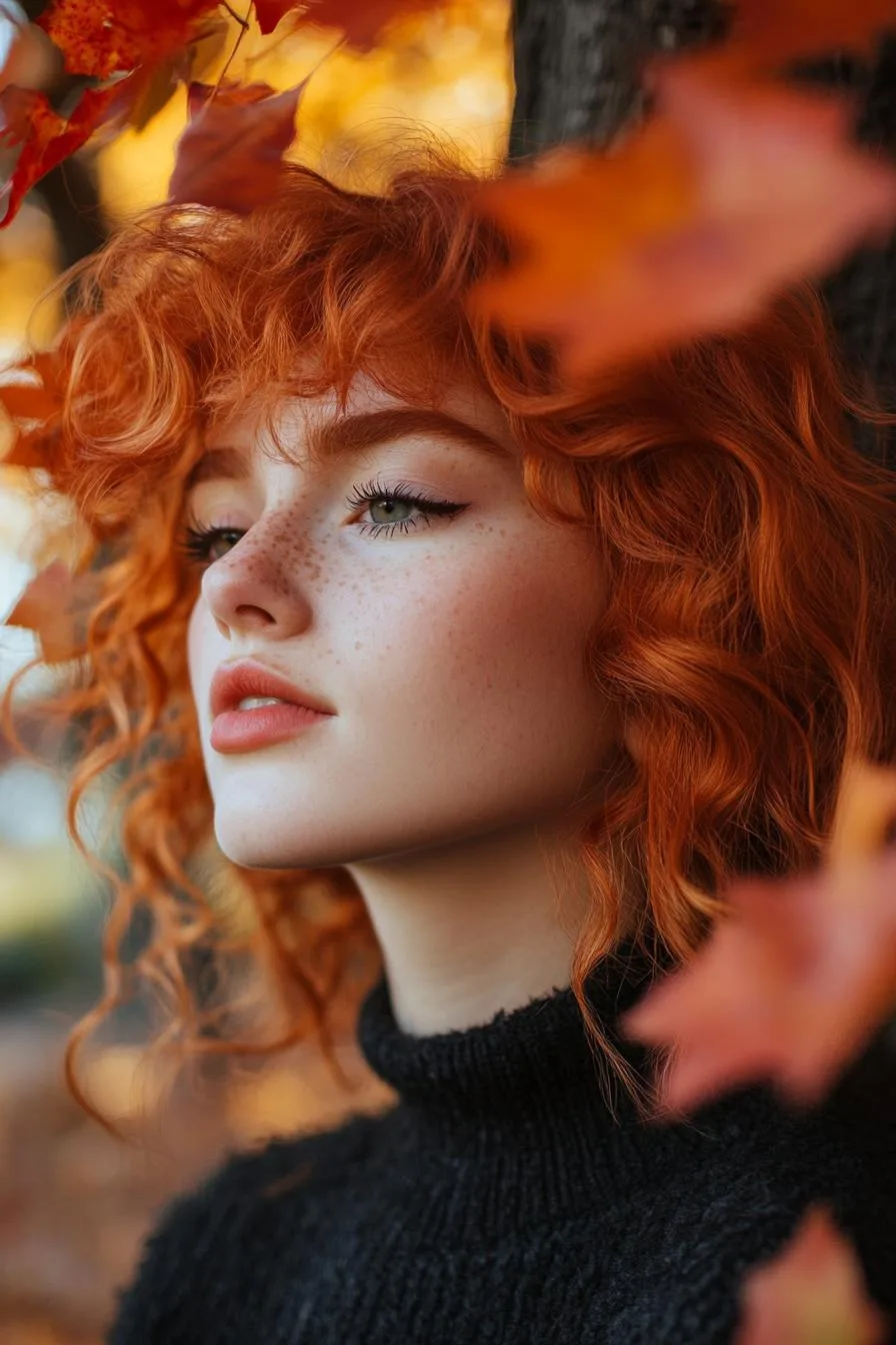 Autumn's Fiery Elegance