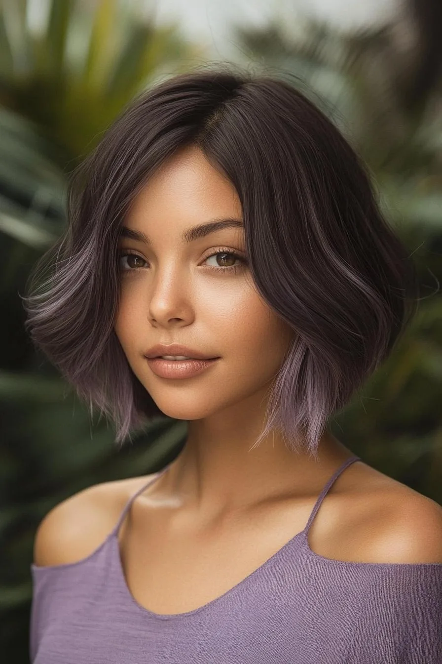 Chic Shoulder-Length Waves