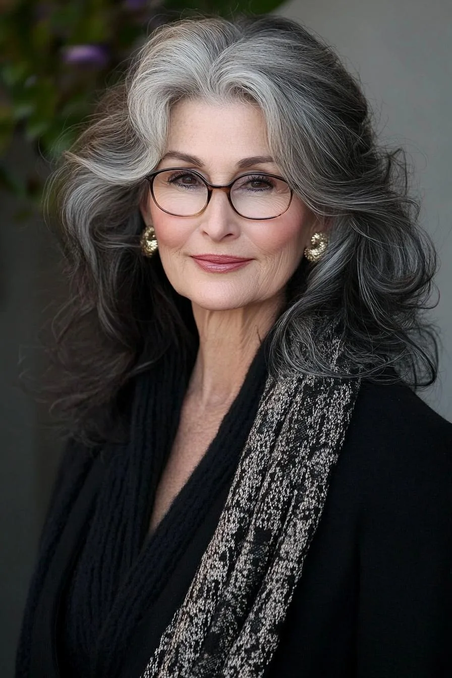 Elegant Waves and Silver Hues