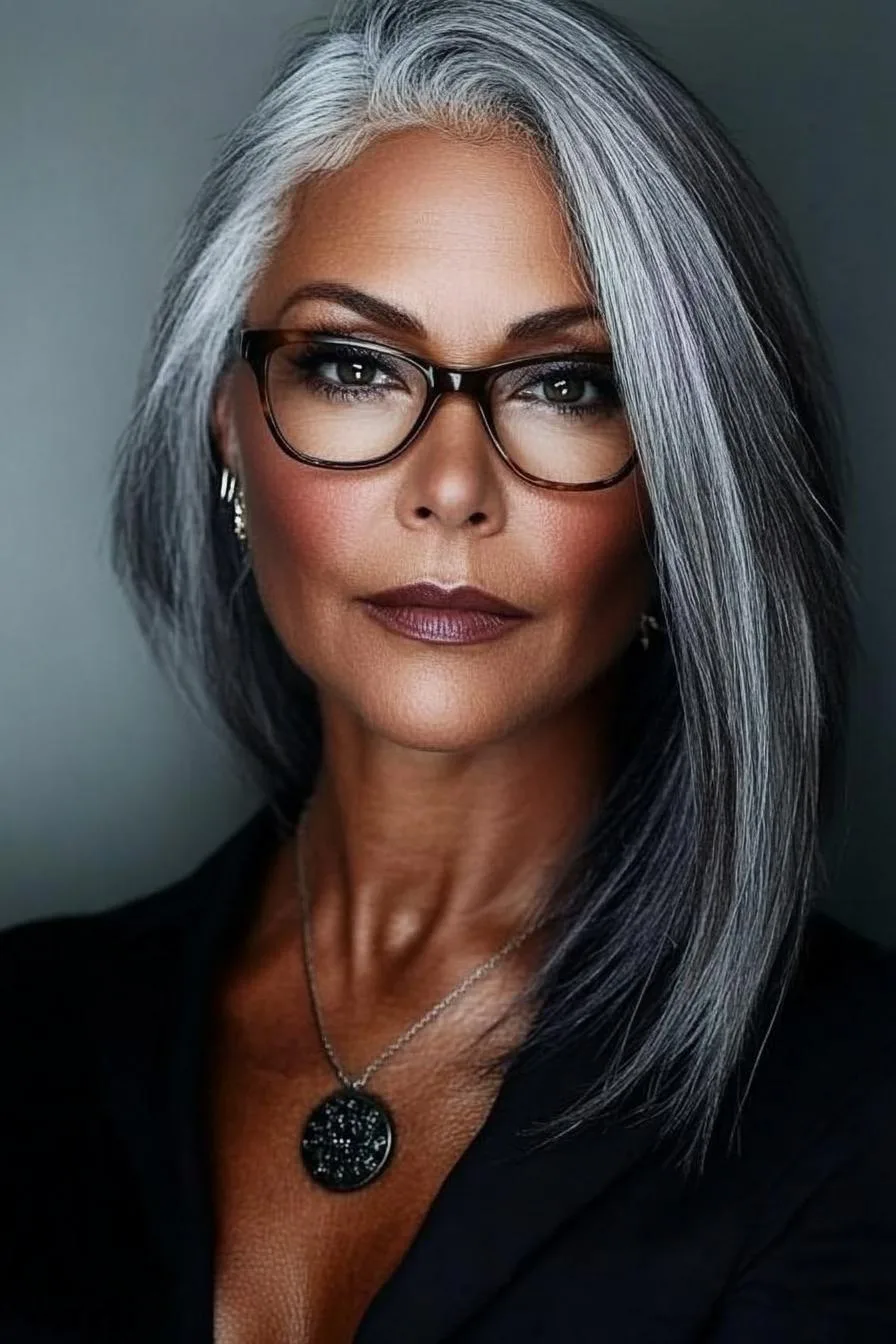 Silver and Black Elegance