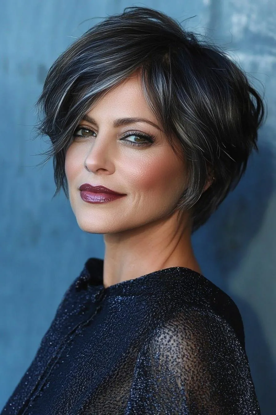 Chic Asymmetrical Pixie Style