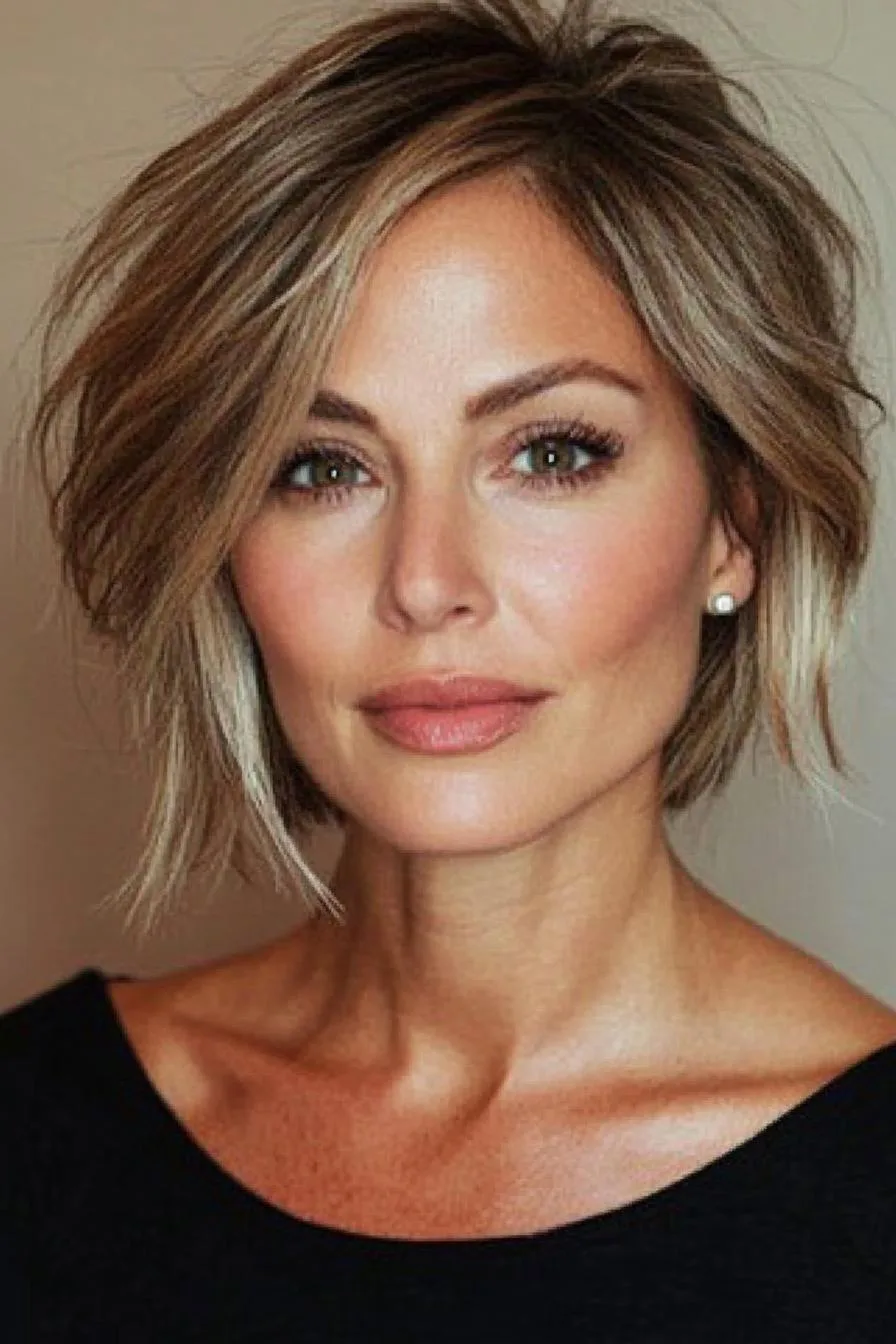 Chic Layered Bob