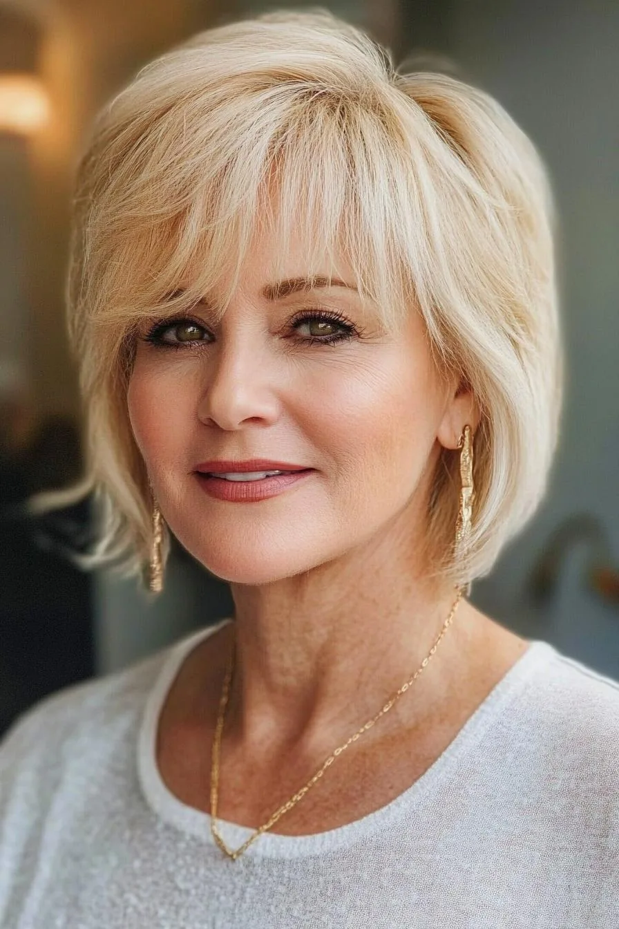 Chic Layered Bob Inspiration