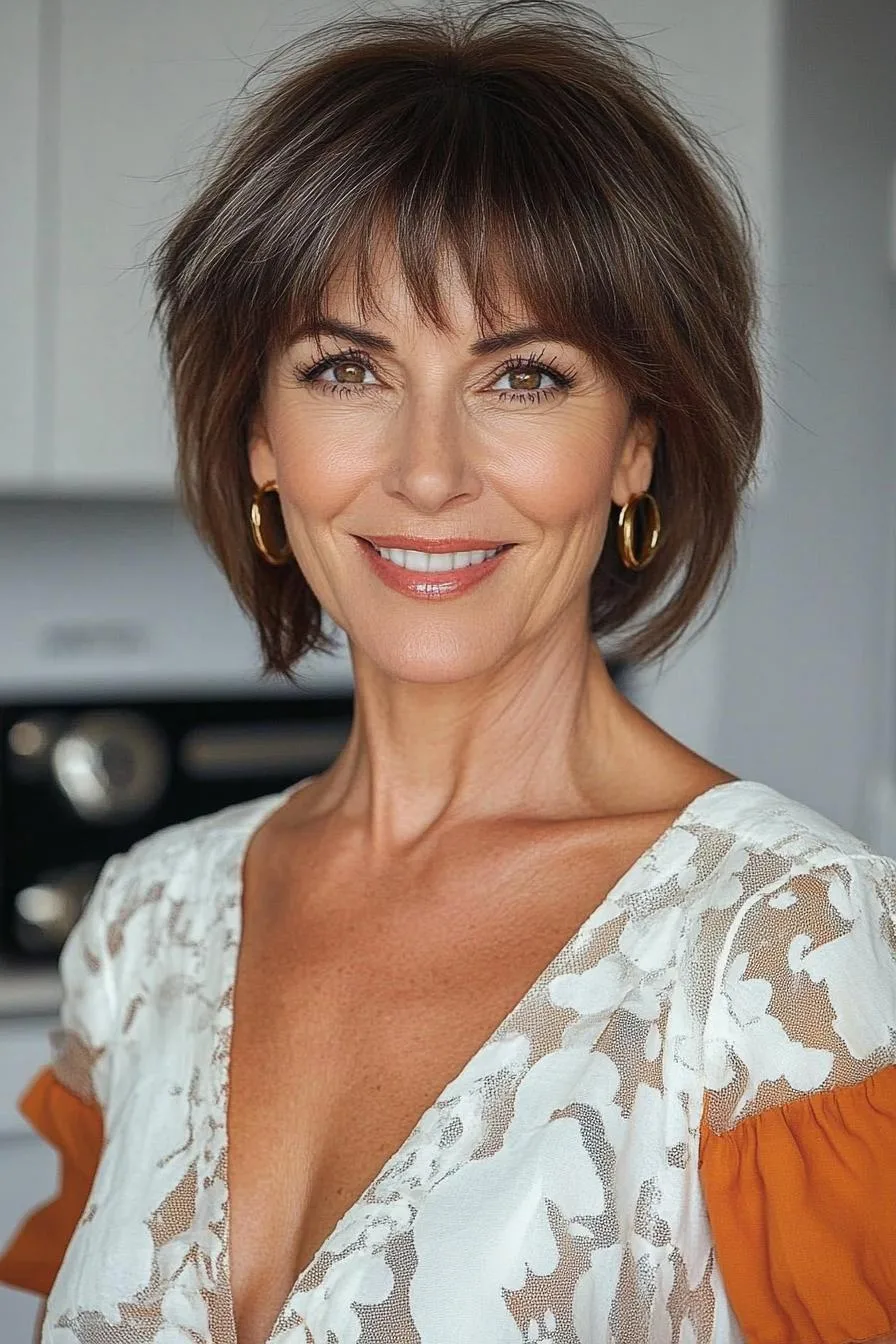 Chic Layered Bob Vibes