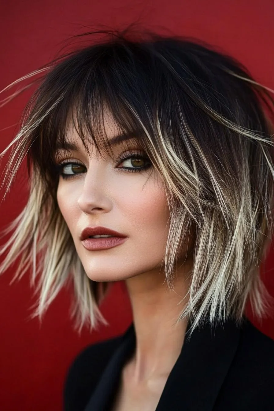 Chic Layered Bob
