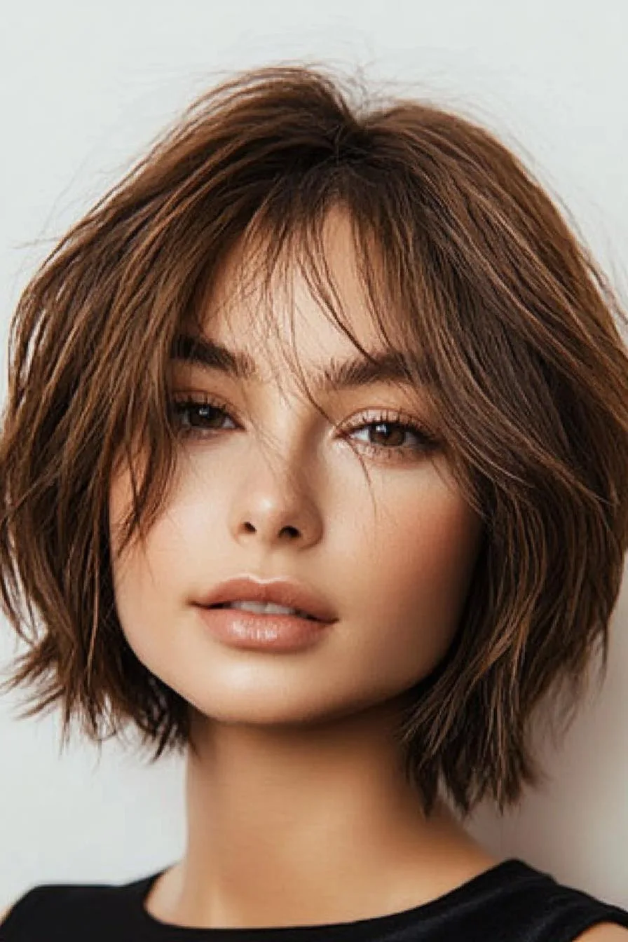 Chic Relaxed Bob Style