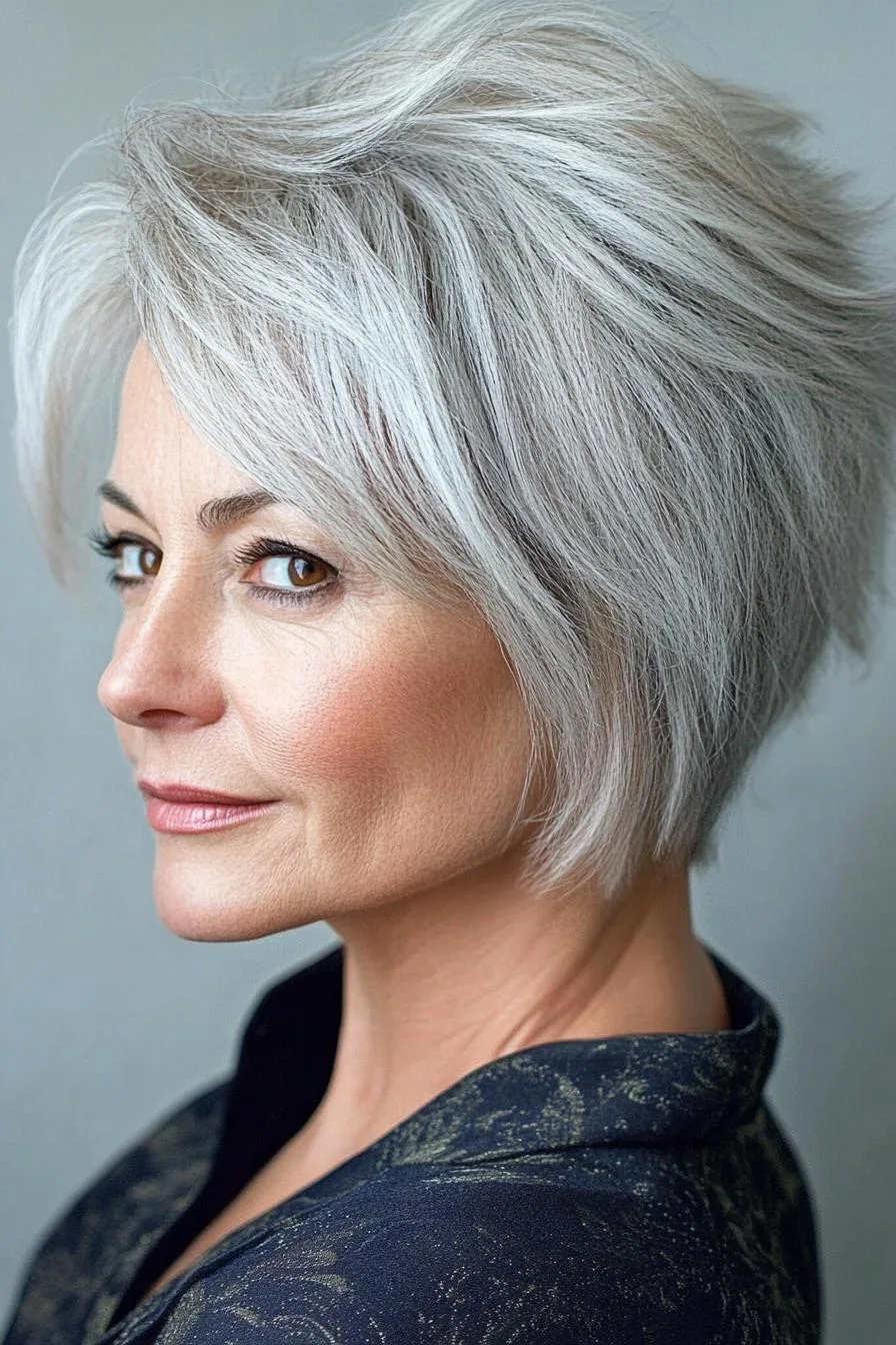 Chic Textured Pixie Cut