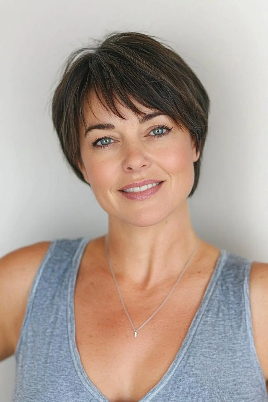 Chic Textured Pixie Elegance