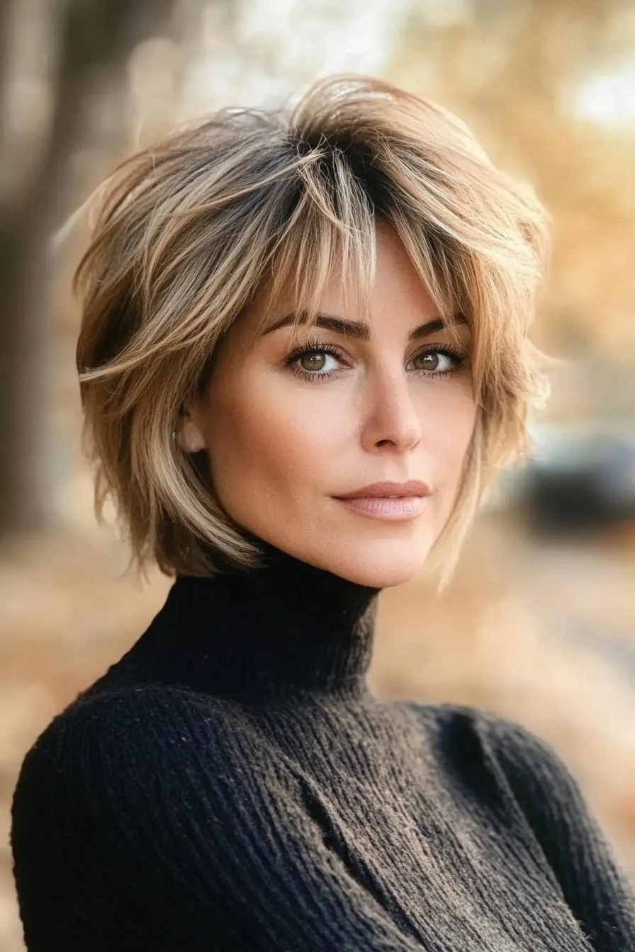 Chic Wavy Bob Style