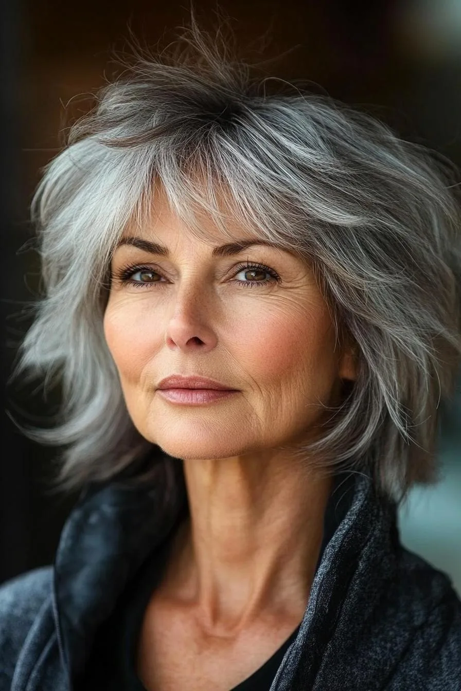 Elegant Layers Natural Gray