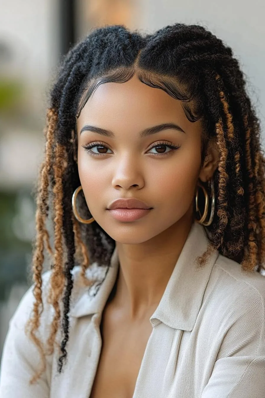 Elegant Twists and Curls