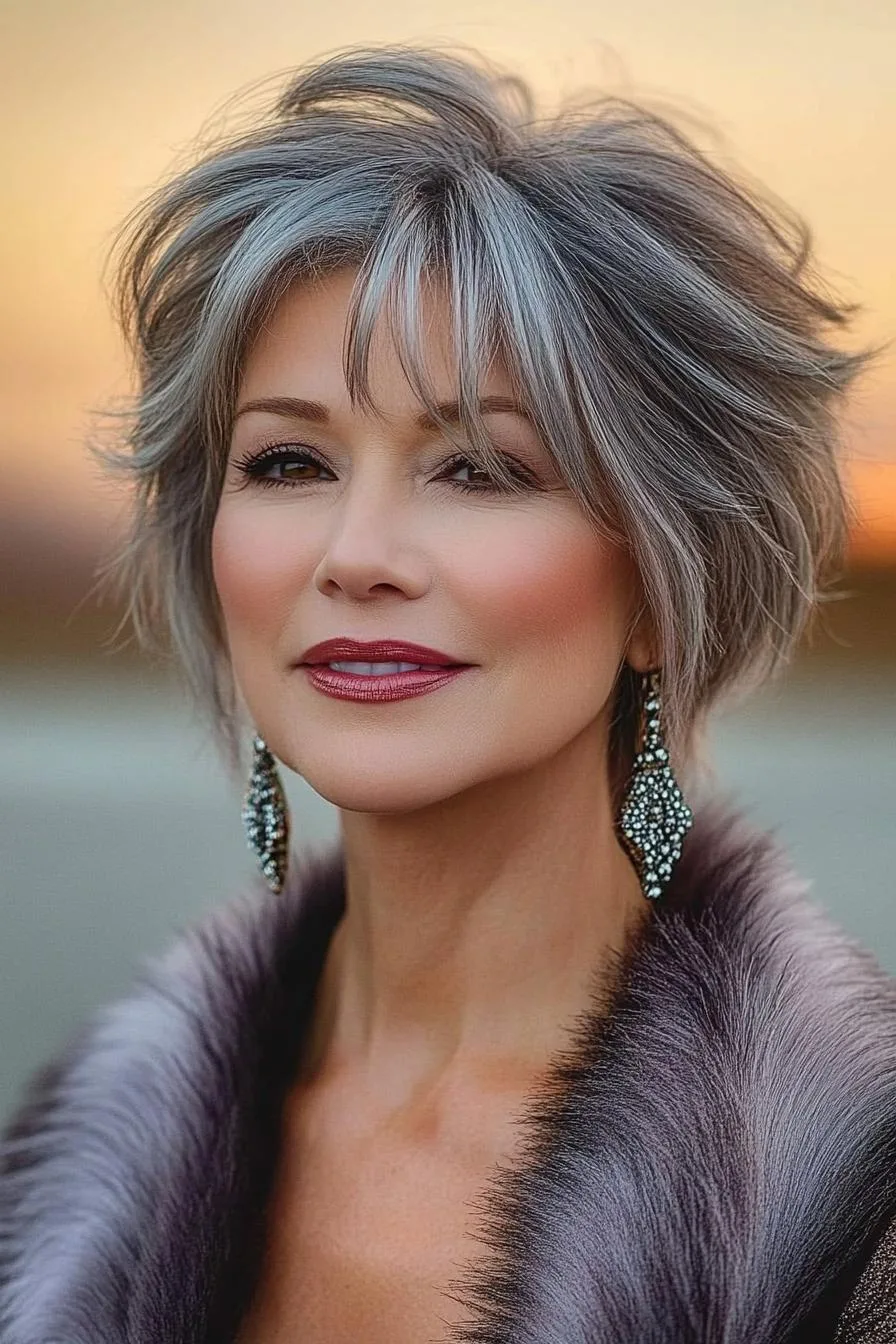 Graceful Confidence in Gray