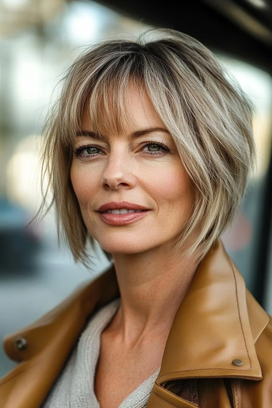 Layered Elegance with Highlights