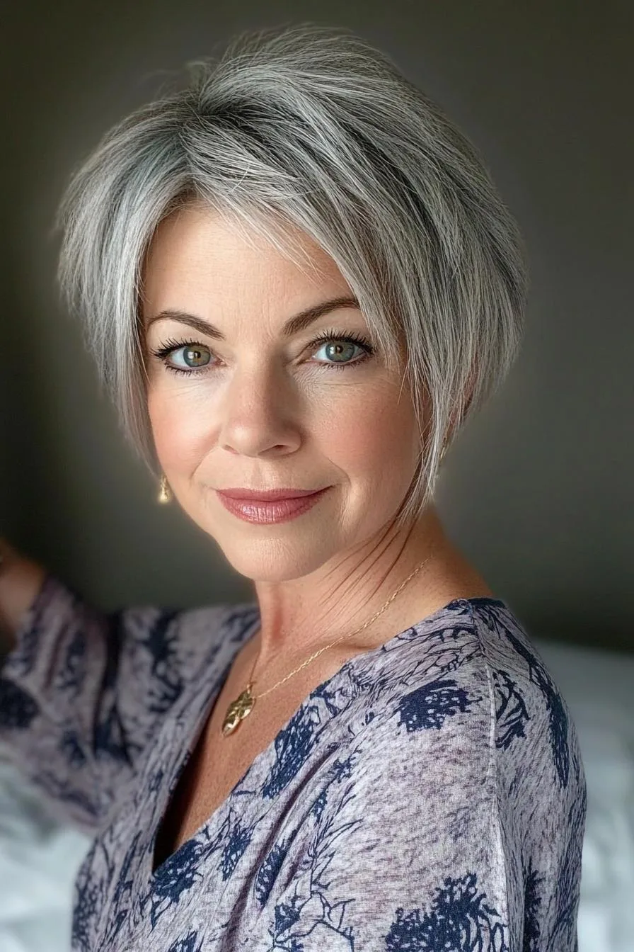 Modern Graceful Silver Style