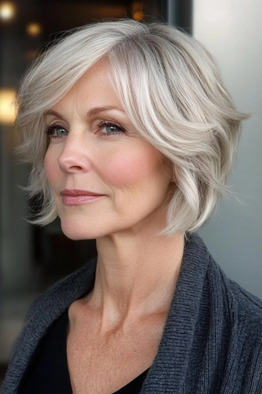 Trendy Layered Bob Style
