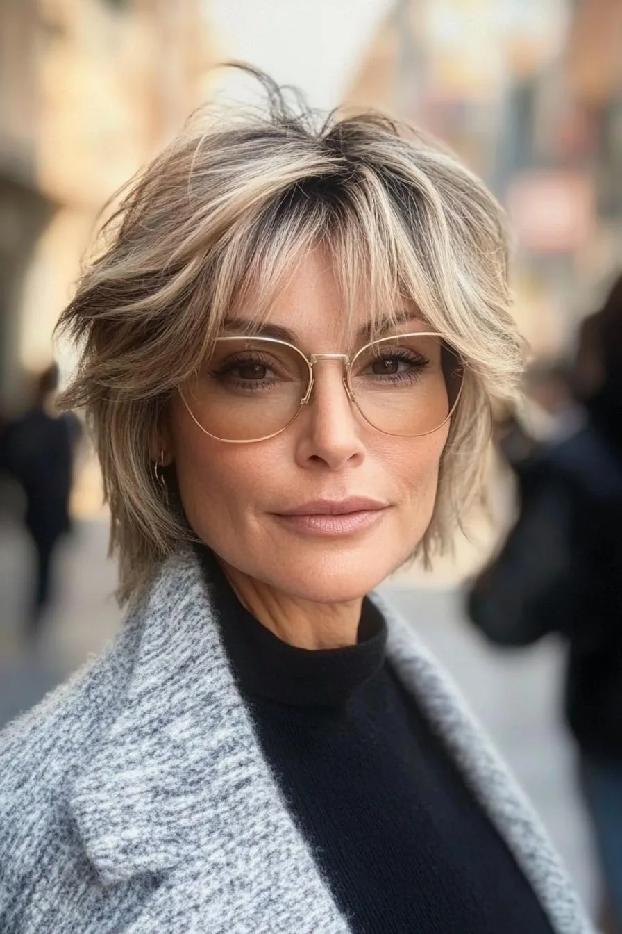 Trendy Shaggy Layered Haircut