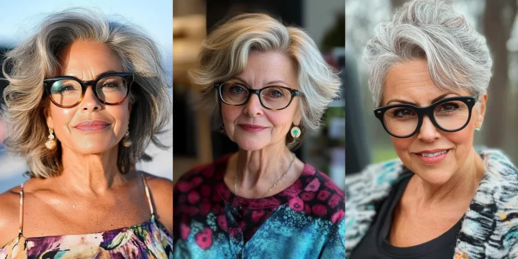 19 Hairstyles For Older Women With Glasses