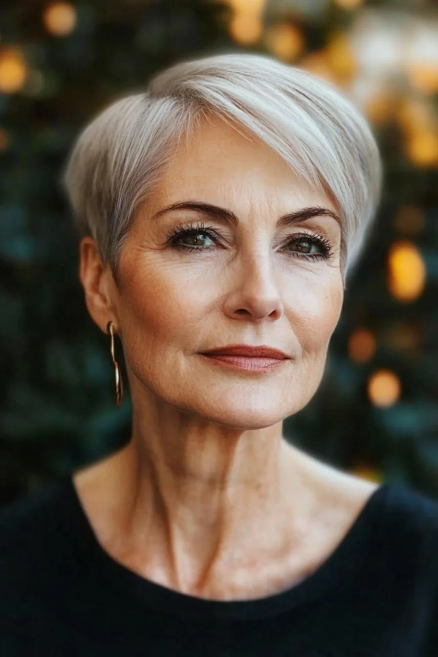 Elegant Pixie Gracefully Styled