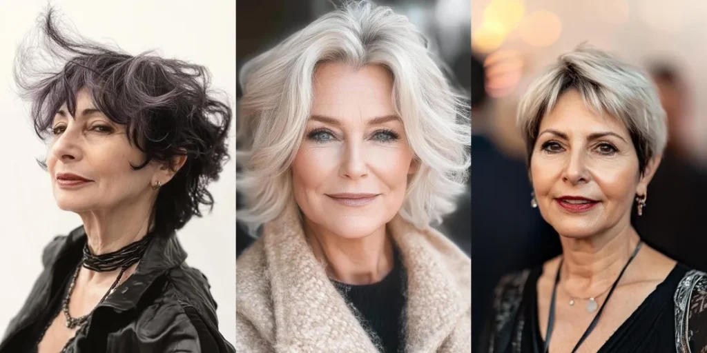 16 Youthful Short Haircuts for Women Over 60