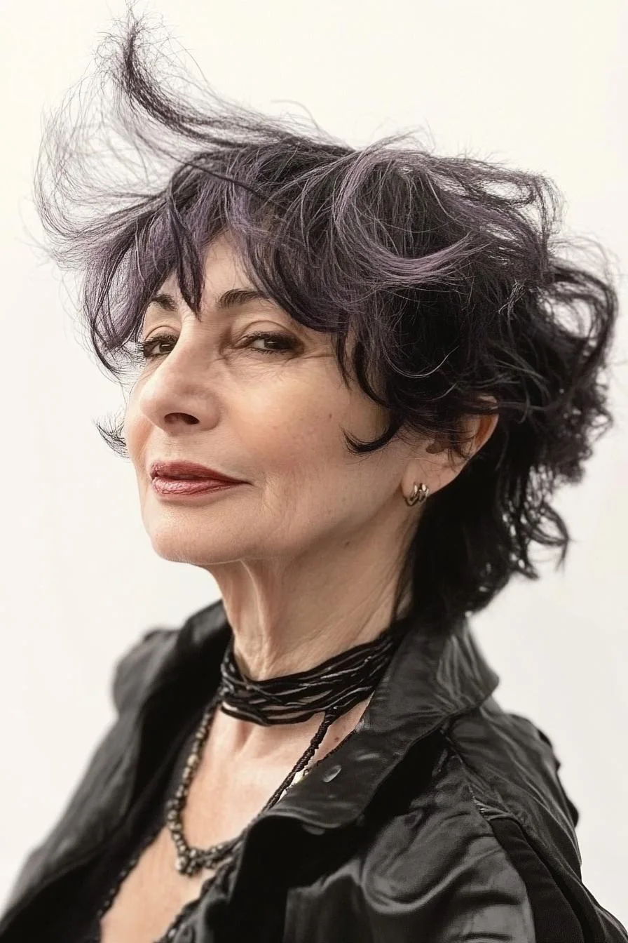 Windblown Layers Purple Vibe
