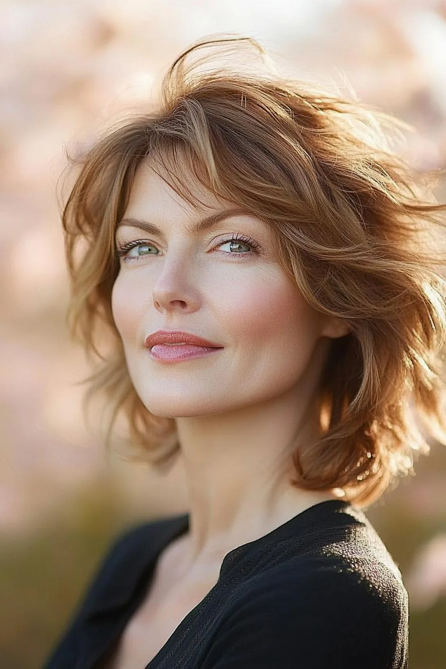 Chic Layered Bob