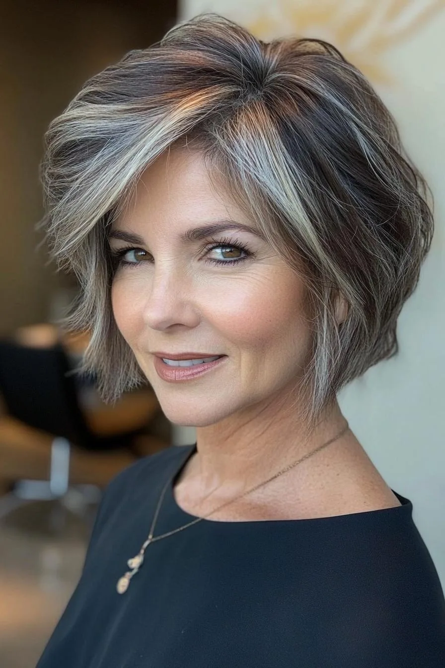 Chic Layered Bob