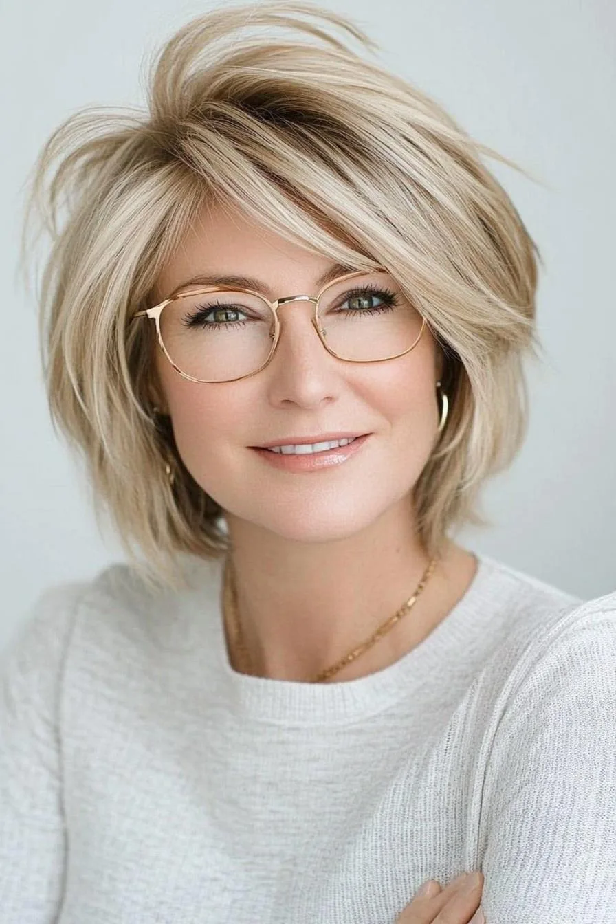 Chic Layered Bob