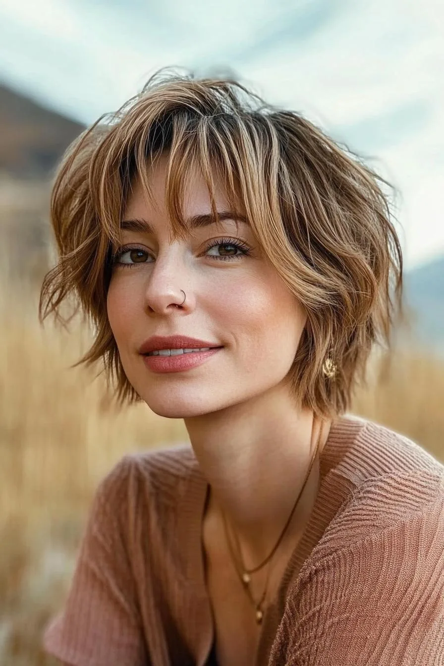 Chic Textured Bob