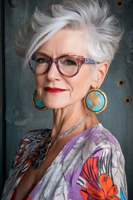 Chic Voluminous Pixie Cut