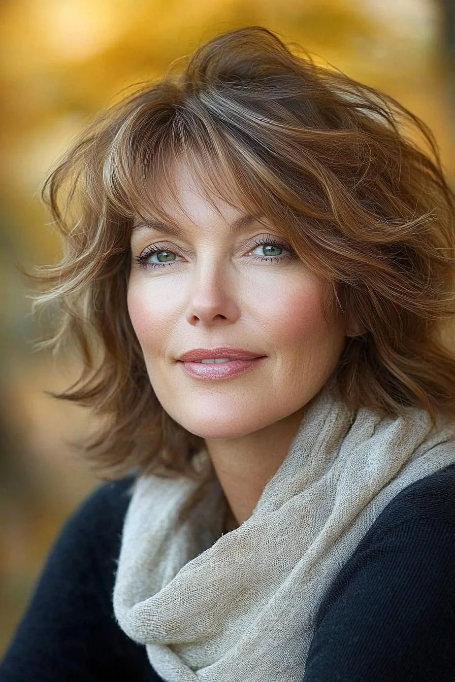 Chic Wavy Bob Style