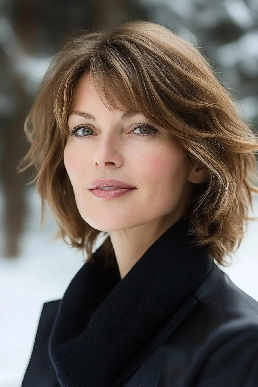 Chic Wavy Bob