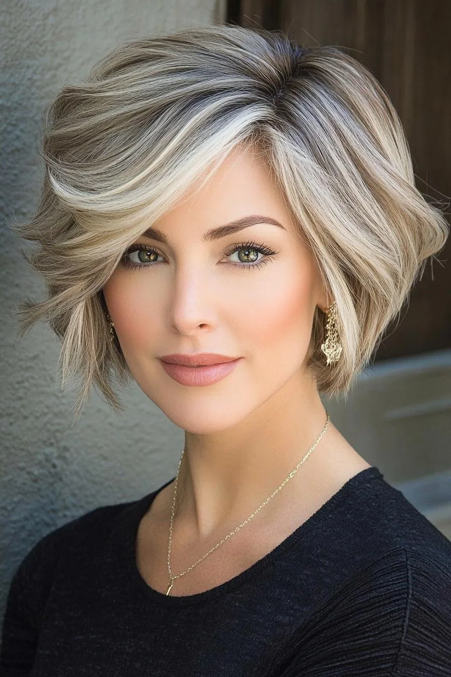 Layered Waves with Highlights