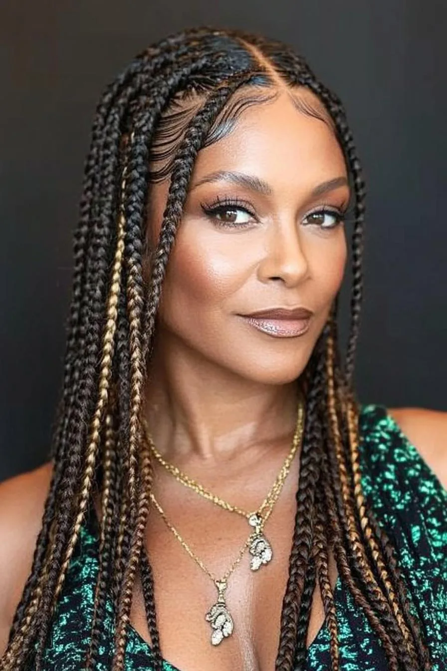 Polished Box Braided Look