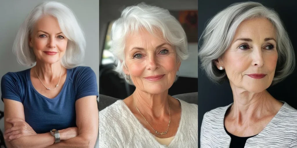 16 Graceful Hairstyles for Women Over 70