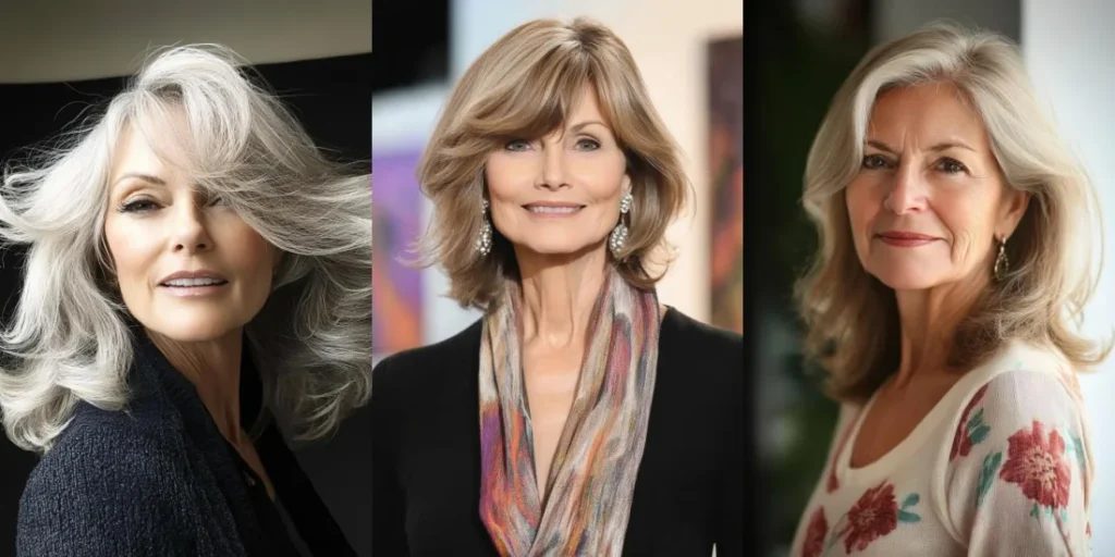 16 Layered Medium Length Cuts for Women Over 50