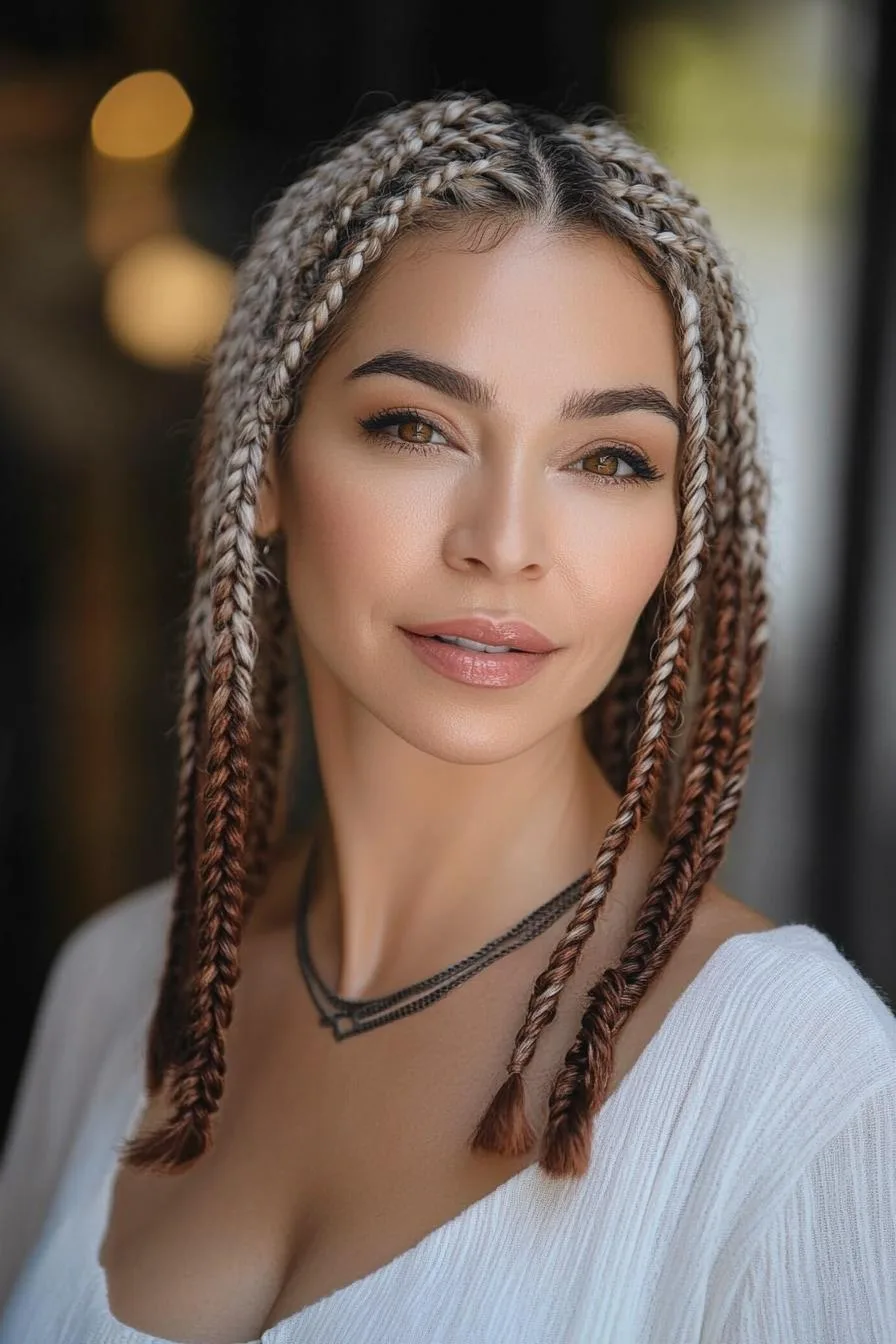 Braided Beauty in Detail