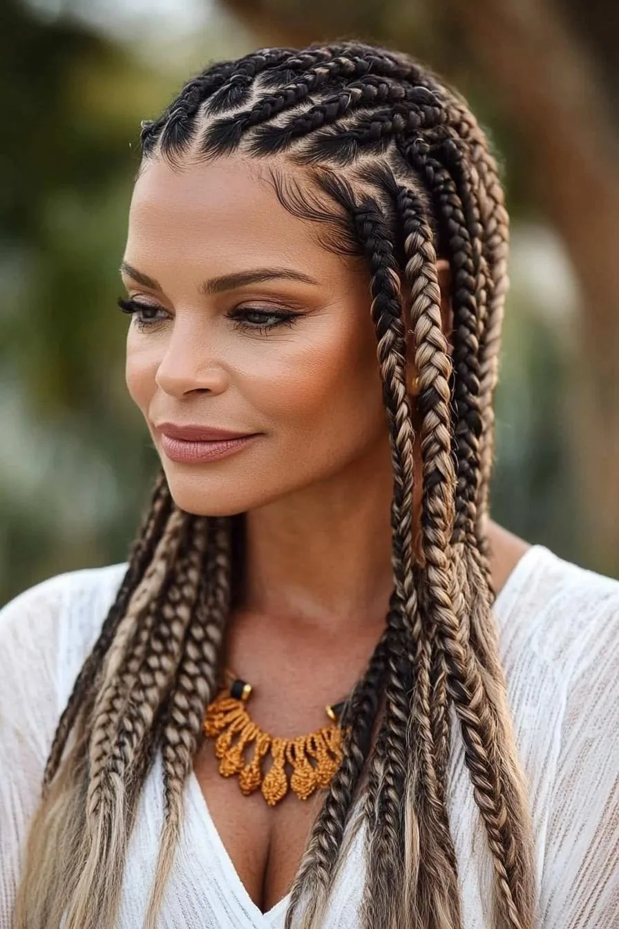 Braided Beauty in Harmony