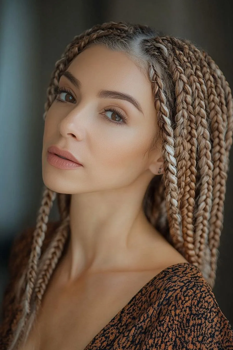 Braided Elegance in Layers