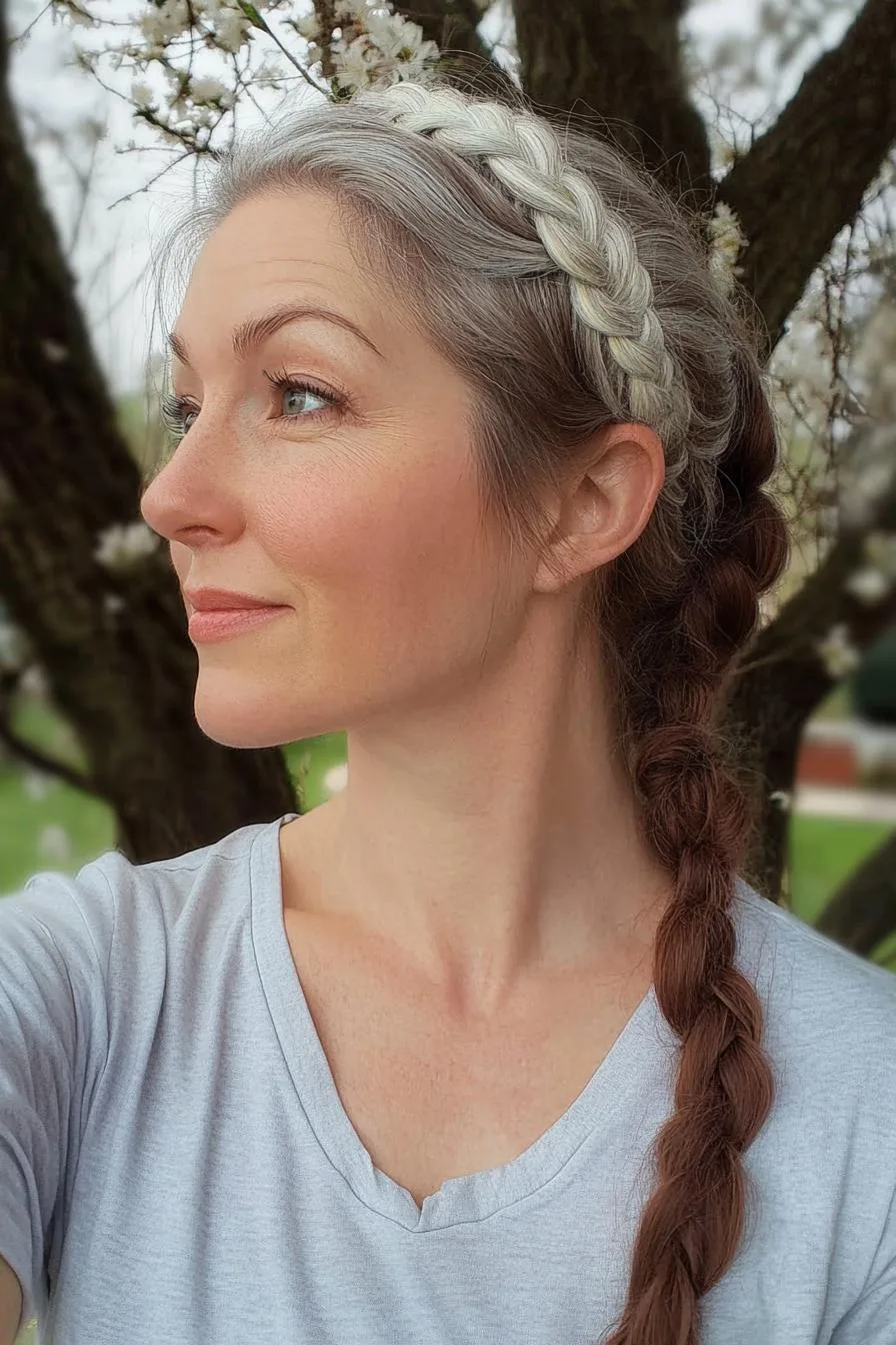 Braided Elegance in Layers