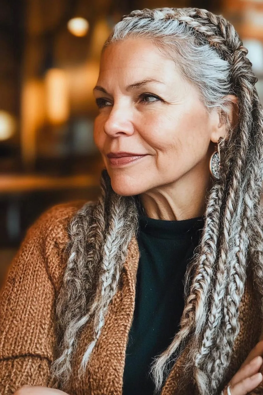 Braided Waves and Silver